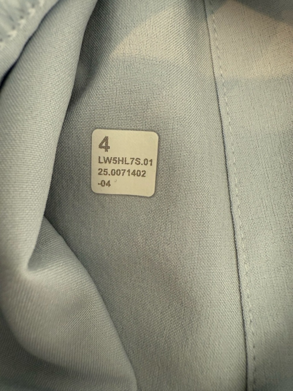 Lululemon Court Rival Wide Leg Pant Sz 4 EUC Soft Blue - Picture 7 of 7